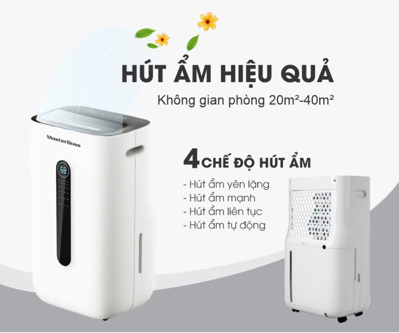 Máy Hút Ẩm MasterBoss 25 Lít MC-H25L