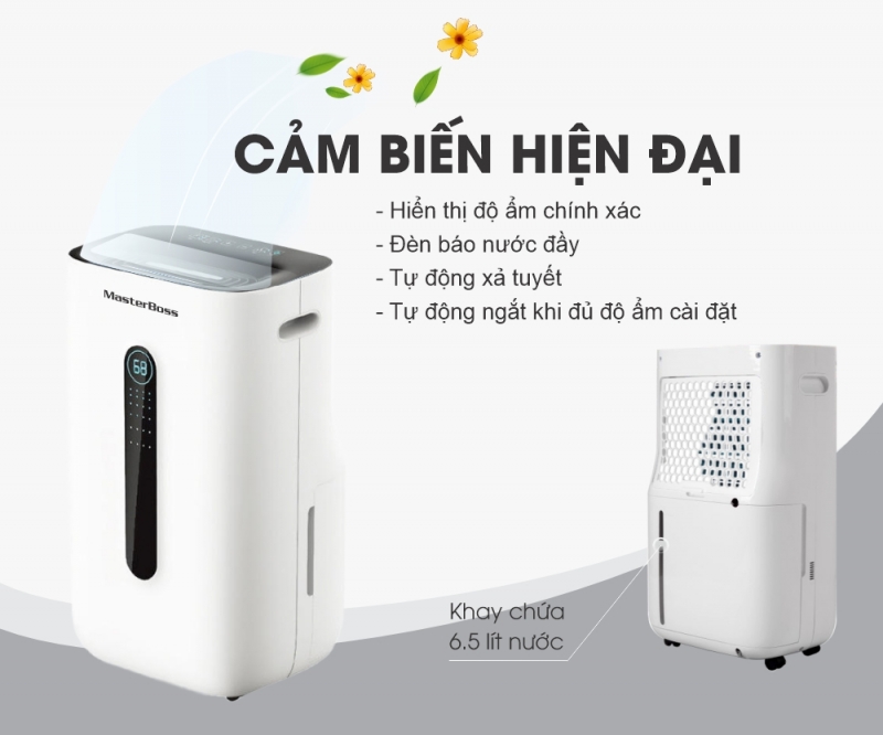 Máy Hút Ẩm MasterBoss 25 Lít MC-H25L