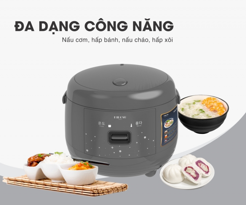 Nồi cơm điện 1.8 Lít Kidosu KD-R19C