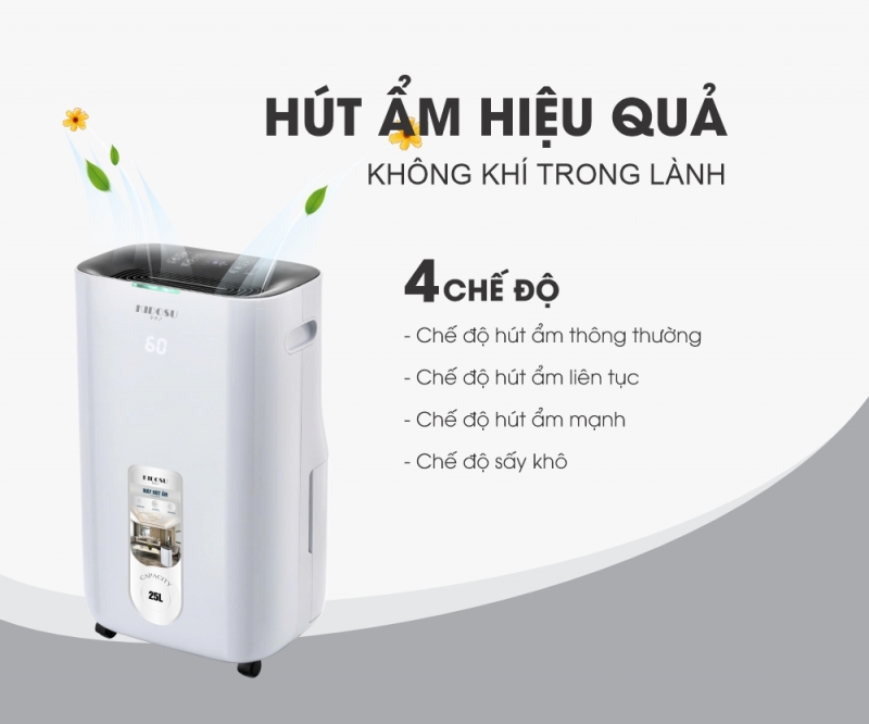 Máy Hút Ẩm Kidosu 25 Lít KD-D29L