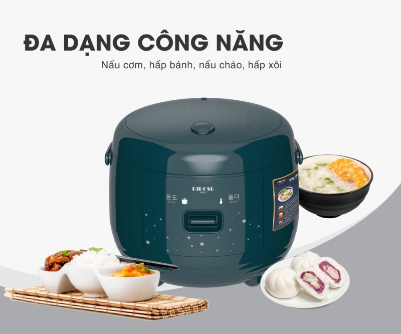 Nồi cơm điện 1.2 Lít Kidosu KD-12Lux