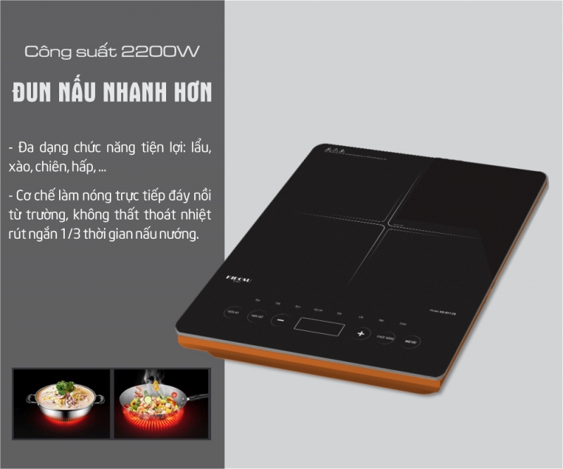 Bếp Từ Đơn Kidosu KD-BT128