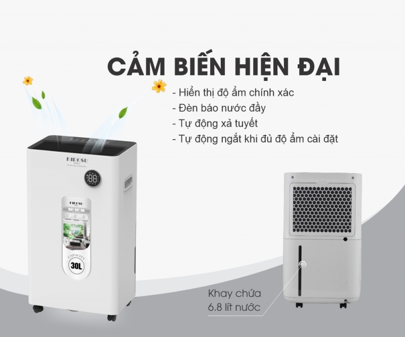 Máy Hút Ẩm 30 Lít Kidosu KD-D30L
