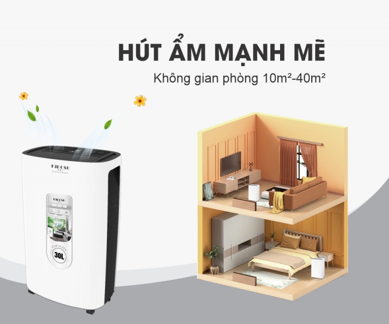 Máy hút ẩm Kidosu 25 Lít KD-D31L