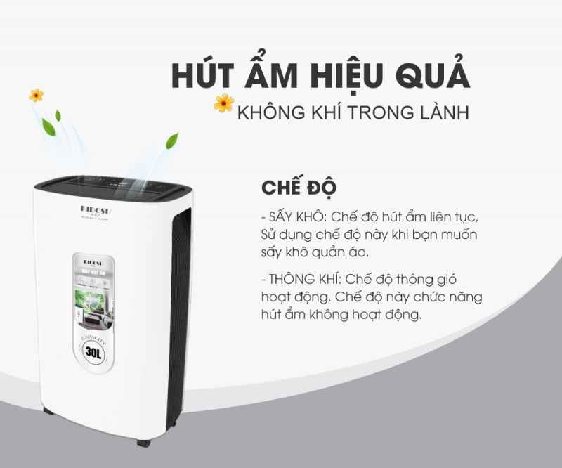 Máy hút ẩm Kidosu 25 Lít KD-D31L
